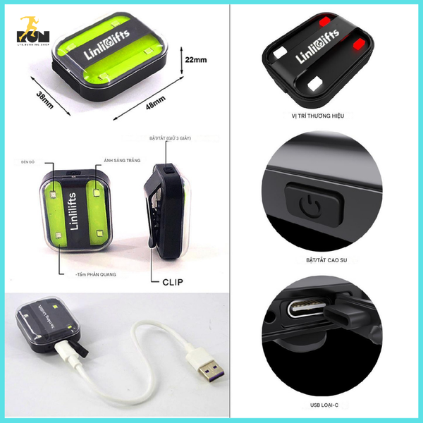 Đèn chạy bộ báo hiệu 125
