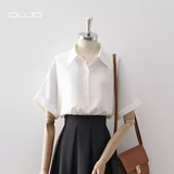  Áo cuban lụa nữ DUJO 