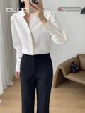  SƠ MI TRẮNG V-CỔ – KHÍ CHẤT KHÔNG CẦN GIẢI THÍCH 