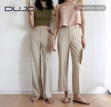  QUẦN TÂY YẾN MẠCH DUJO – PHOM SUÔNG ỐNG ĐỨNG Sang trọng – Mềm mại – Dễ phối đồ 