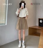  Quần Short Tây Gold Nhật – Mặc hè mát, che bụng siêu đỉnh 