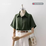  Áo cuban lụa nữ DUJO 