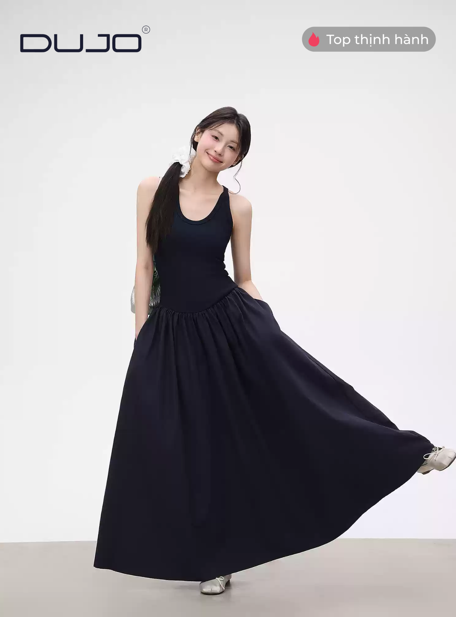  Muse Noir – Đầm Đen Của Nàng Thơ DUJO 