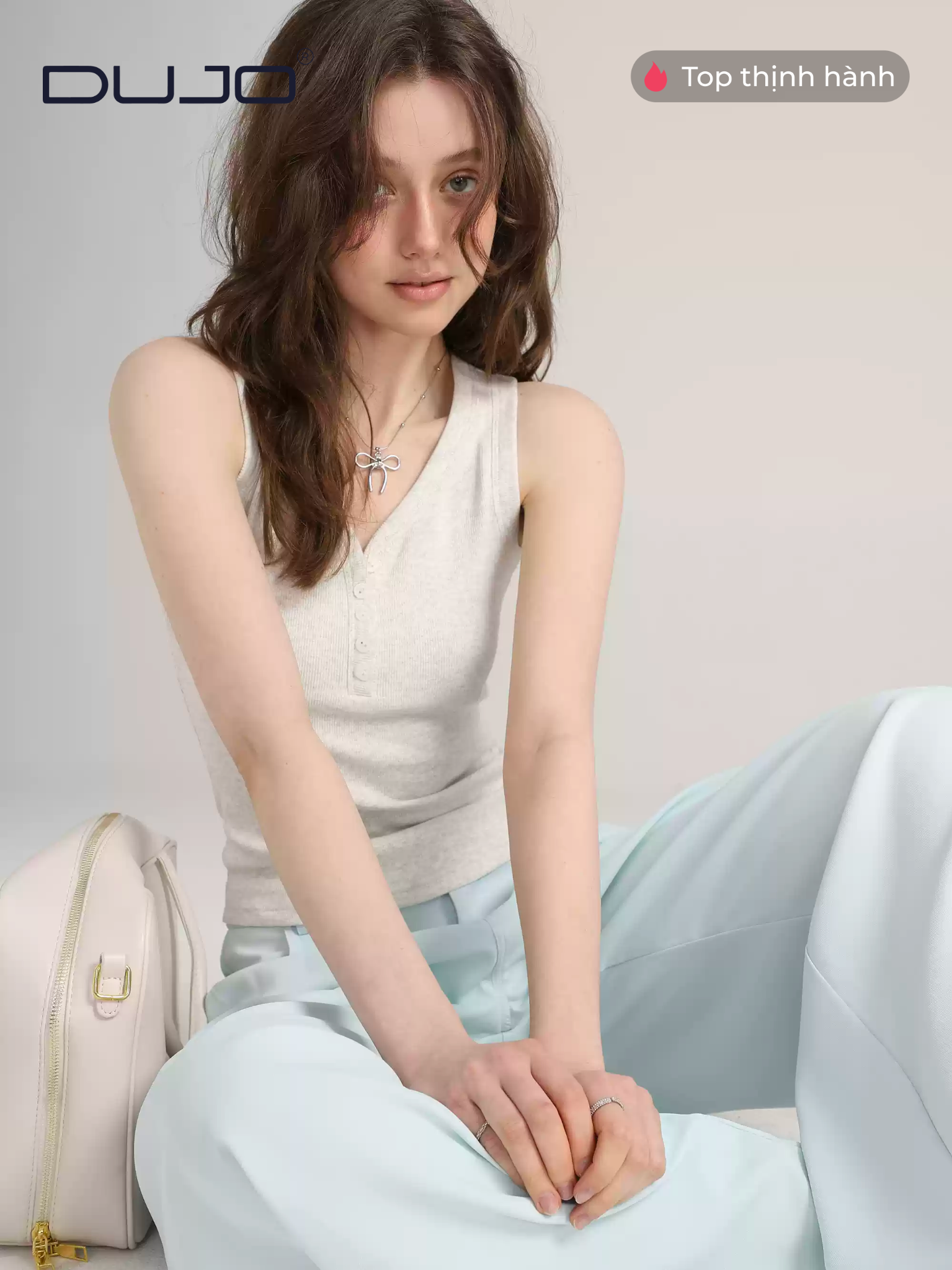  Áo gile ko tay DUJO 