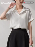  Áo sơ mi chiffon cao cấp – DUJO 