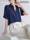  Áo sơ mi chiffon cao cấp – DUJO 