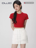  Áo thun trắng nữ DUJO 