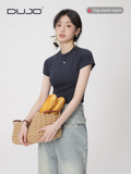  Áo thun trắng nữ DUJO 