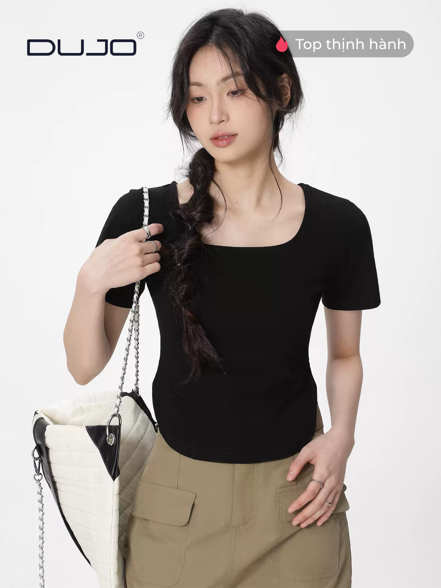  Áo thun nữ DUJO – Nàng thơ mùa hè 