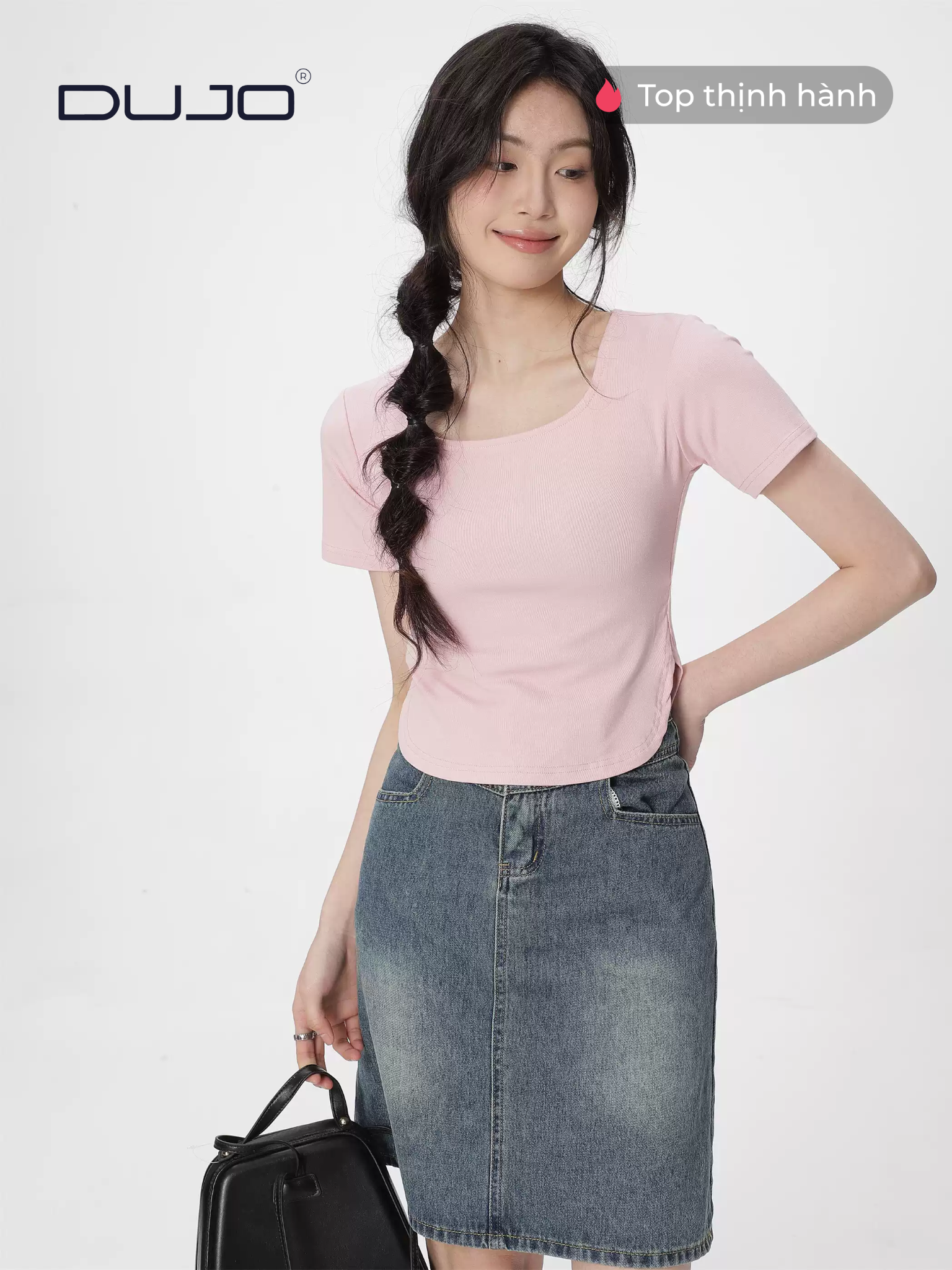  Áo thun nữ DUJO – Nàng thơ mùa hè 
