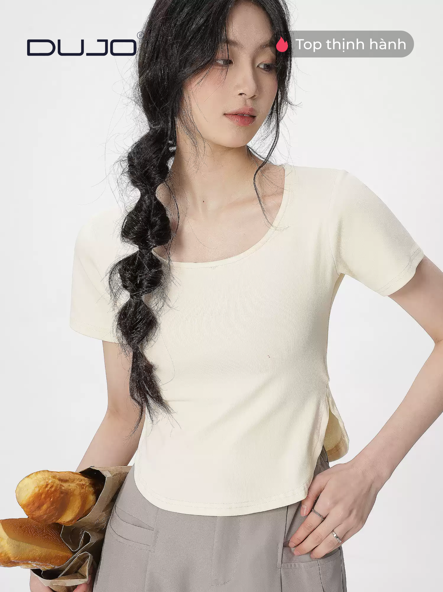  Áo thun nữ DUJO – Nàng thơ mùa hè 