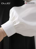  Sơ mi tay bồng nữ DUJO 