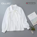  Sơ mi tay bồng nữ DUJO 