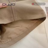  Quần Short Nữ Cao Cấp DUJO – Cạp Cao, Dáng A, Tôn Chân Đỉnh 
