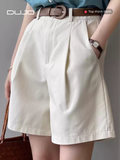  Quần short tây nữ dáng suông – Chuẩn công sở Hàn Quốc 