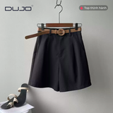  Quần short tây nữ dáng suông – Chuẩn công sở Hàn Quốc 