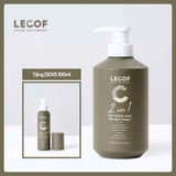  Sữa Tắm gội 2 trong 1 nam 350ml tặng kèm 1 Dung dịch vệ sinh nam LECOF 100ml 