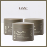  Combo 3 hũ Muối Tẩy tế bào chết body nam LECOF mịn da, thông thoáng lỗ chân lông - 100 gram 
