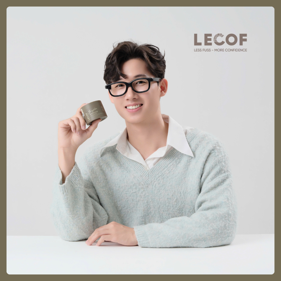  Combo Sữa tắm gội 2 trong 1 nam 350ml và Tẩy tế bào chết body nam LECOF 100gr 