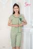 Bộ pijamas kate áo cộc quần ngố ST8853