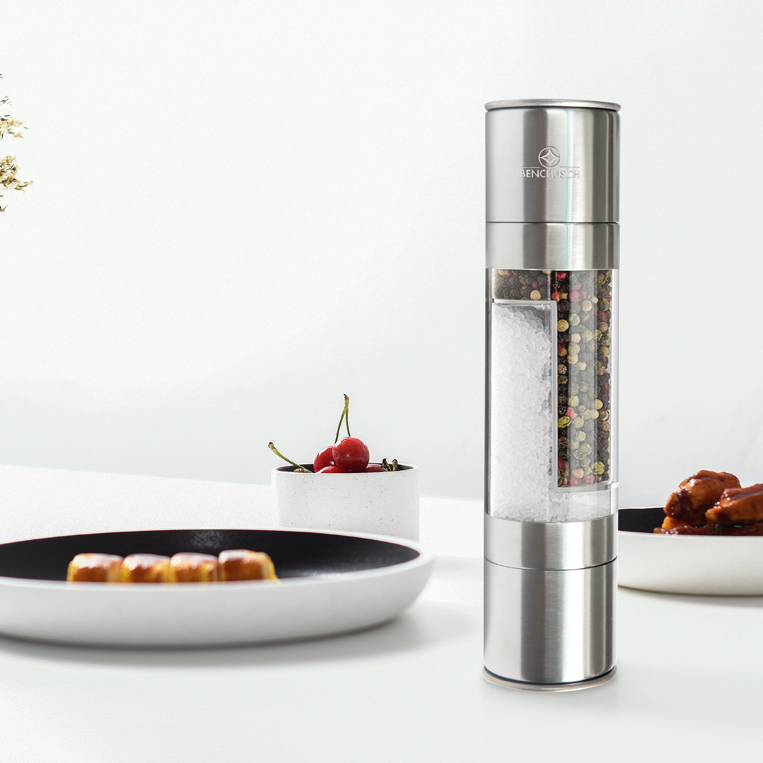  Dụng Cụ Xay Tiêu Và Muối 2 trong 1 Benchusch - Elegant 