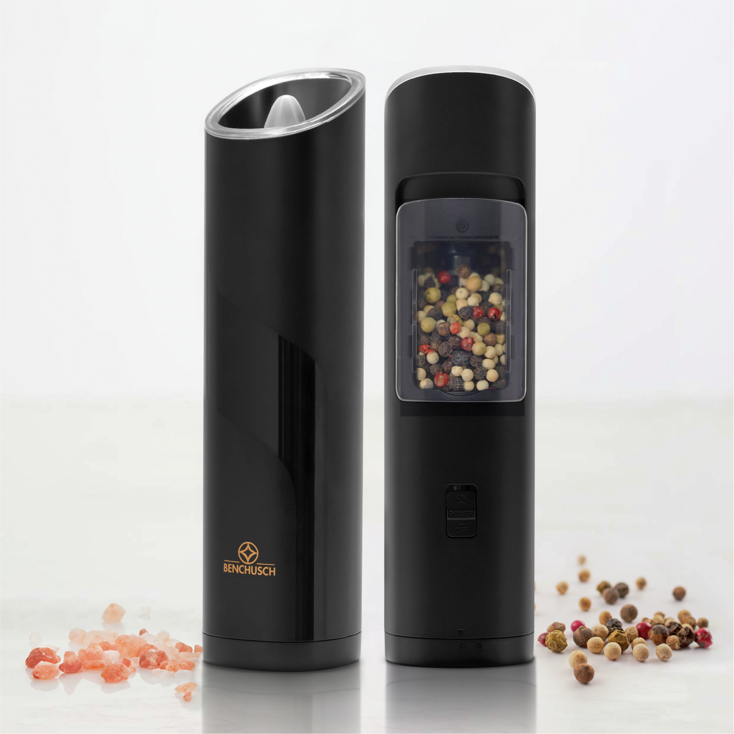  Máy Xay Tiêu Bằng Pin Tự Động Benchusch - 4 Pin 