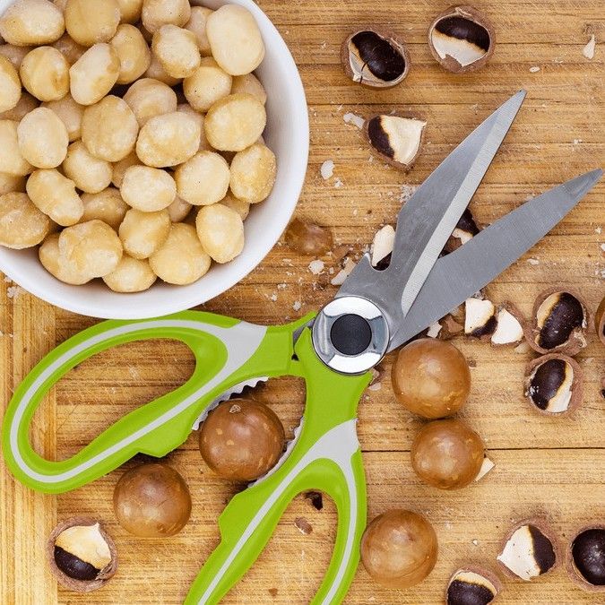  Kéo Cắt Thực Phẩm Làm Bếp Đa Năng Benchusch 