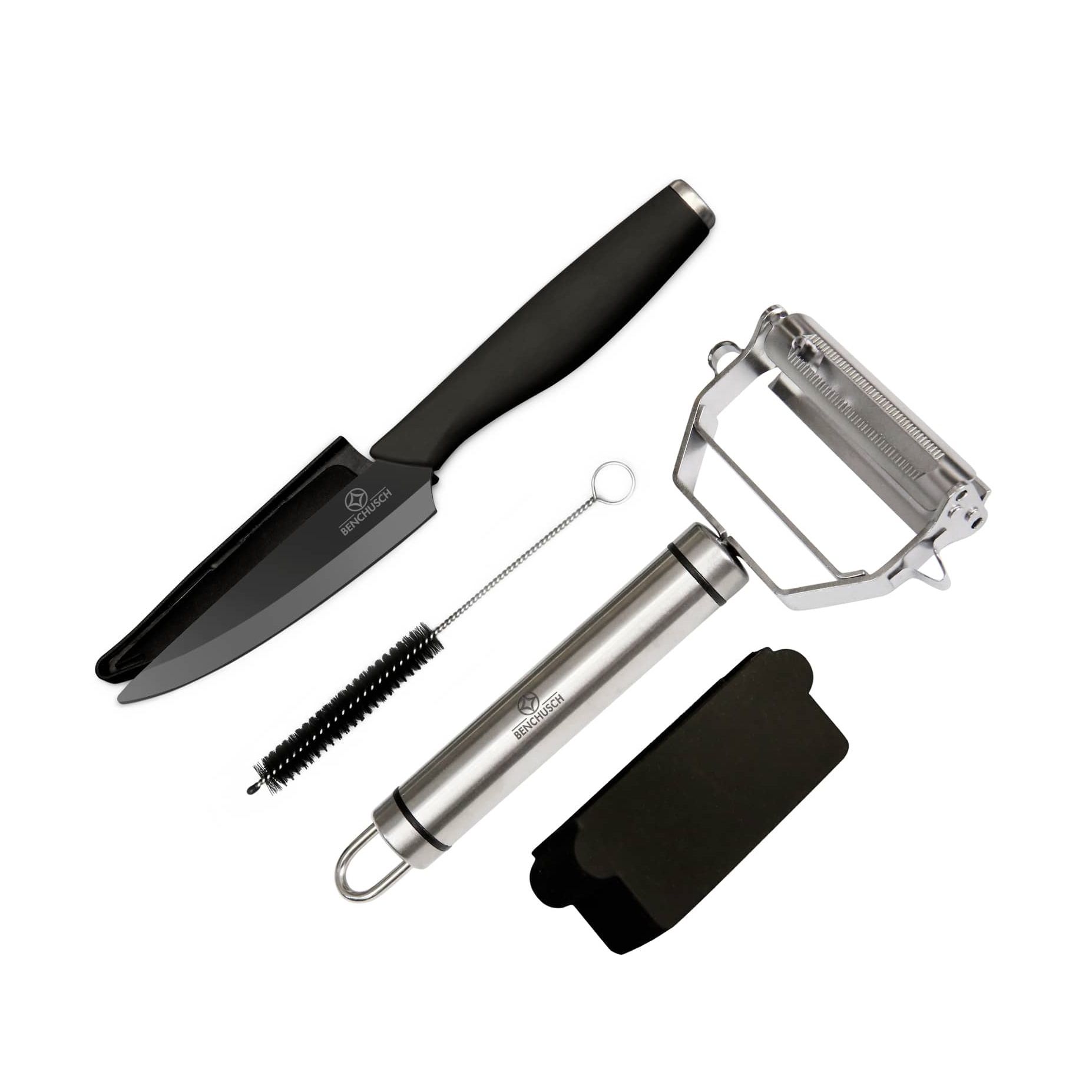  Bộ Dao Gốm Và Bào Đa Năng Inox Benchusch 