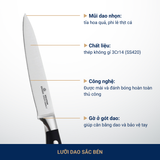  Dao Gọt Hoa Quả Đa Năng Benchusch - Lưỡi Dao 12,5 cm - Dòng Utility - Solution Series 