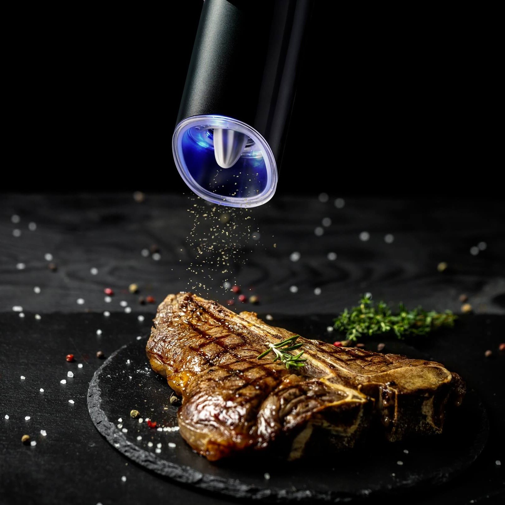  Máy Xay Tiêu Bằng Pin Tự Động Benchusch - 4 Pin 