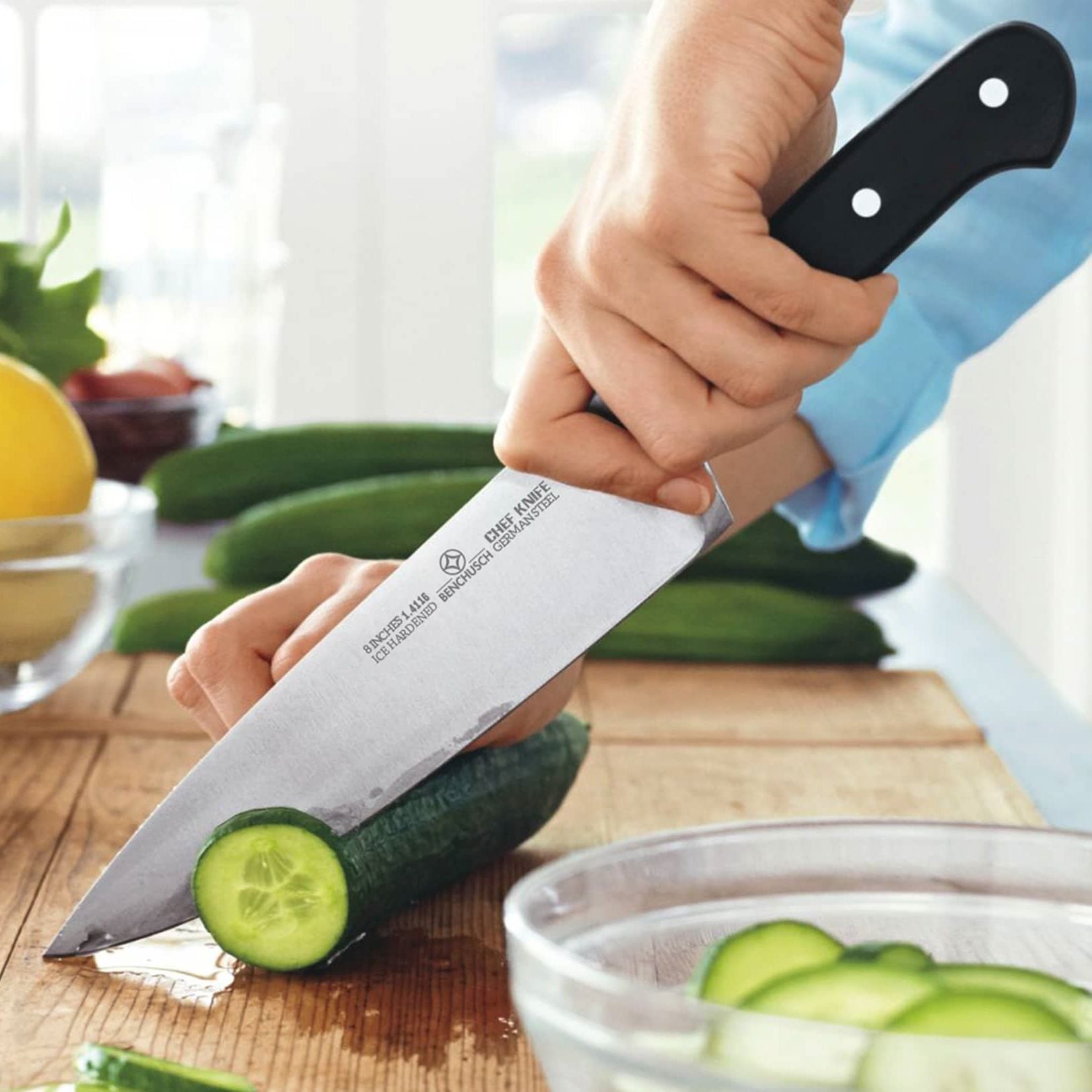  Dao Đầu Bếp Benchusch - Lưỡi Dao 20 cm - Dòng Chef Knife 