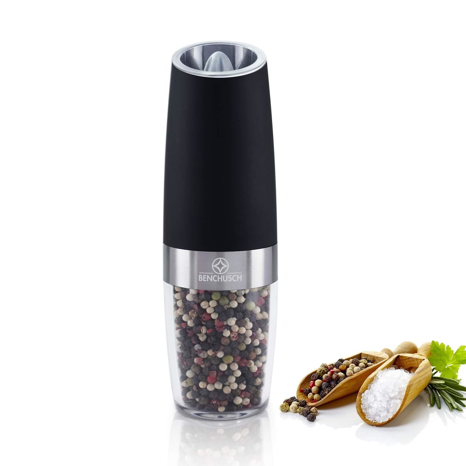  Máy Xay Tiêu Tự Động Bằng Pin Benchusch 