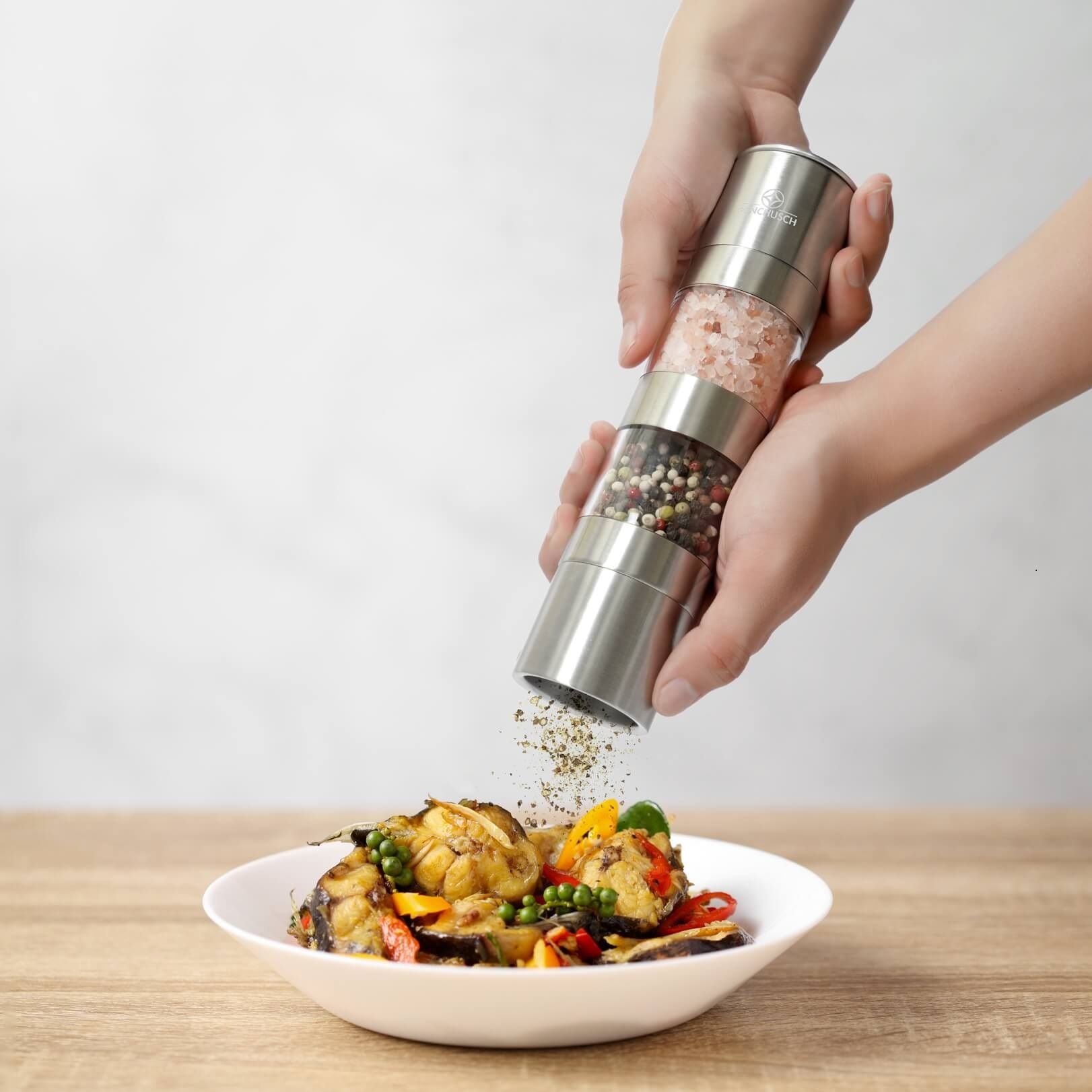  Dụng Cụ Xay Tiêu Và Muối 2 trong 1 Benchusch - Modern 