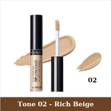  Kem Che Khuyết Điểm The Saem Cover Perfection Tip Concealer SPF28 PA++ 6.5g [mua 2 CKĐ tặng 1 mút mini] 