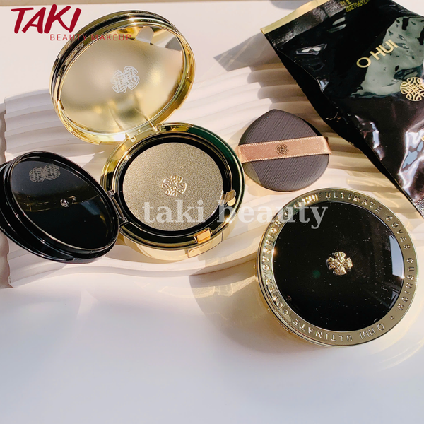 [Kèm Lõi] Phấn Nước Ohui Ultimate Cover Lifting / Satin / Mesh Cushion 15g Căng Mướt Da