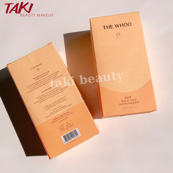 [ Tem LG ] Dầu tẩy trang The Whoo Gongjinhyang Cleansing Oil 200ml