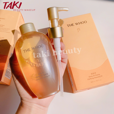 [ Tem LG ] Dầu tẩy trang The Whoo Gongjinhyang Cleansing Oil 200ml