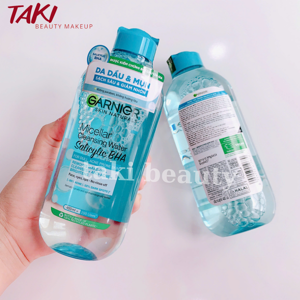 Nước Tẩy Trang Garnier Skinactive 400ml- Nhiều Màu (Pháp)
