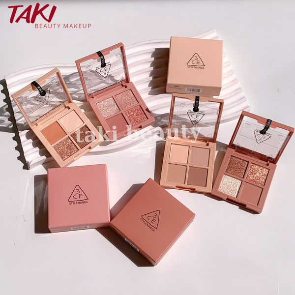 Bảng Màu Mắt 4 Ô 3CE Mini Multi Eye Color Palette 3.2g