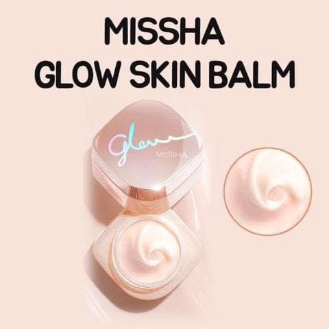 Kem lót dưỡng ẩm trước makeup Missha glow Skin balm 50ml