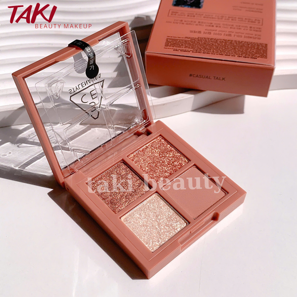 Bảng Màu Mắt 4 Ô 3CE Mini Multi Eye Color Palette 3.2g