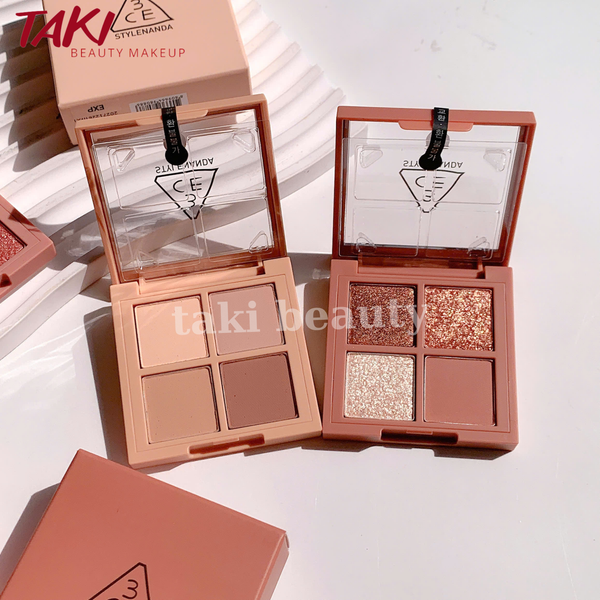 Bảng Màu Mắt 4 Ô 3CE Mini Multi Eye Color Palette 3.2g