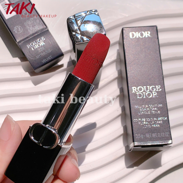 [MẪU MỚI 2024] SON DIOR ROUGE VELVET FINISH FULLSIZE NẮP NAM CHÂM