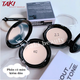 Phấn Phủ Nén Hàn Quốc Eglips About Tone Blur Powder Pact 8g Mẫu Mới [Đen 01- 02- Trắng- Hồng]
