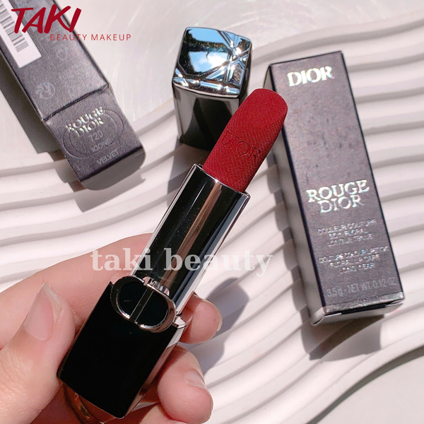 [MẪU MỚI 2024] SON DIOR ROUGE VELVET FINISH FULLSIZE NẮP NAM CHÂM