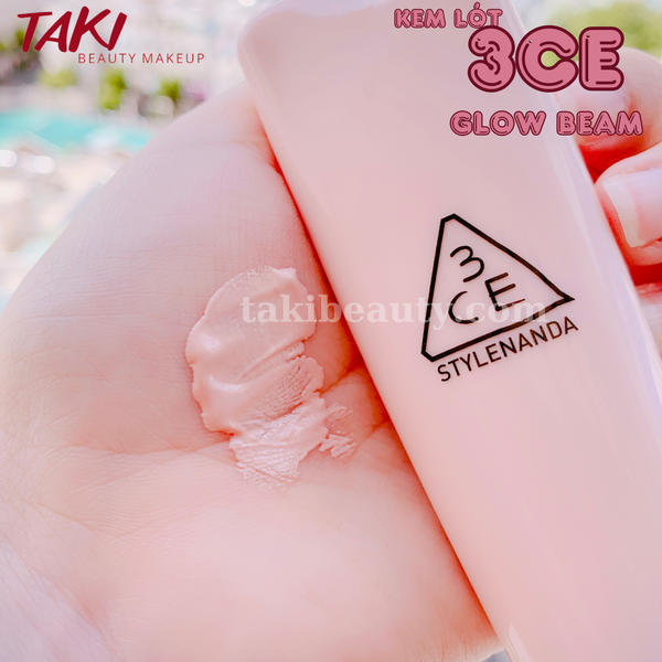 Kem Lót 3CE Glow Beam 45ml + Tone Up Tint 40ml