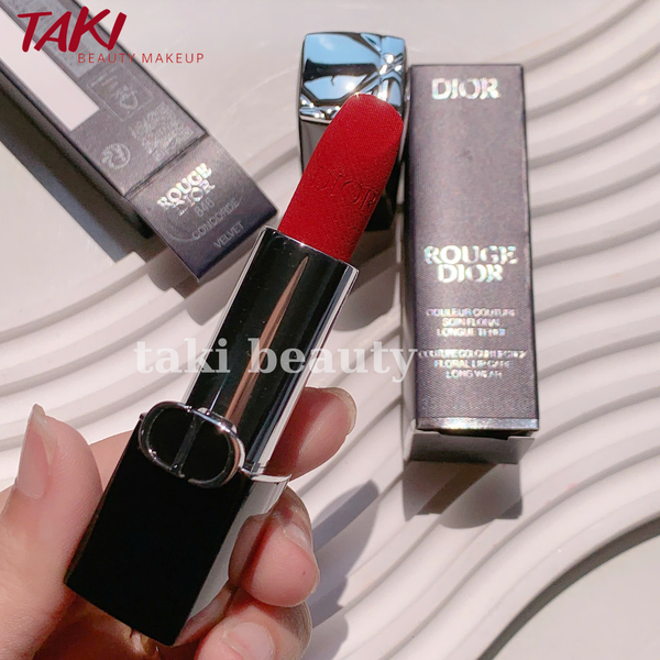 [MẪU MỚI 2024] SON DIOR ROUGE VELVET FINISH FULLSIZE NẮP NAM CHÂM