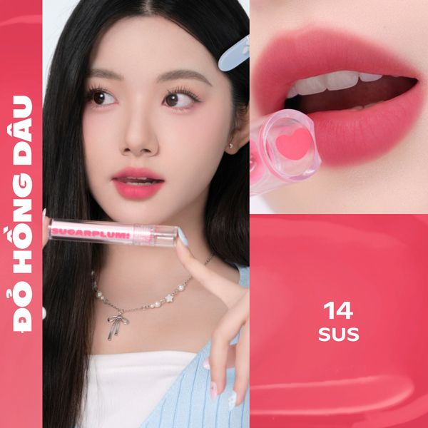 Son kem Ofélia SugarPlum MistyNow Blurring Tint 3.8g