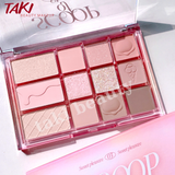 Bảng Màu Mắt Clio 12 Ô Shade & Shadow Palette