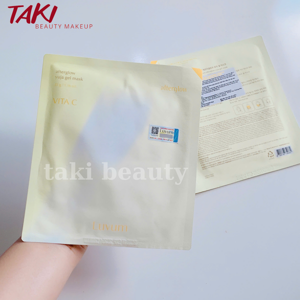 Mặt Nạ Thạch Dưỡng Da Luvum Gel Mask 33g Vàng - Xám - Hồng - Xanh Lá (Miếng lẻ)